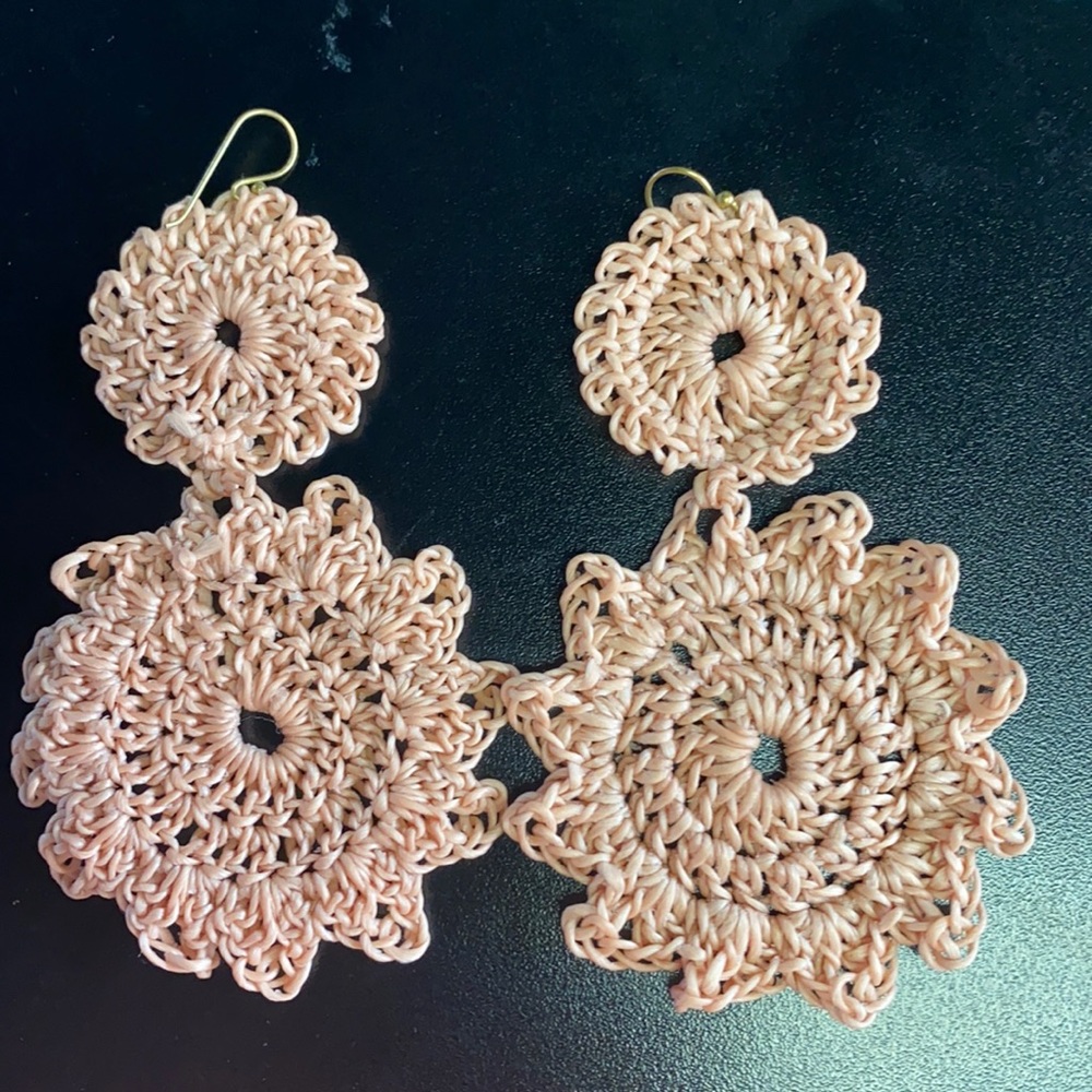 Roberta Roller Rabbit Macrame Earrings